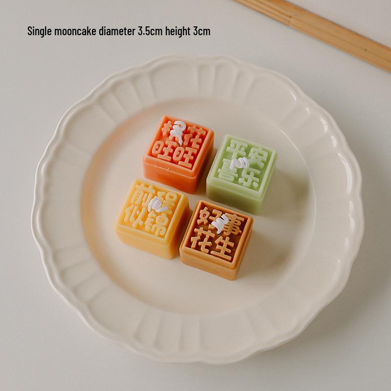 High-End Osmanthus Scented Candle & Mooncake Gift Set: Stylish Mid-Autumn Festival Souvenir