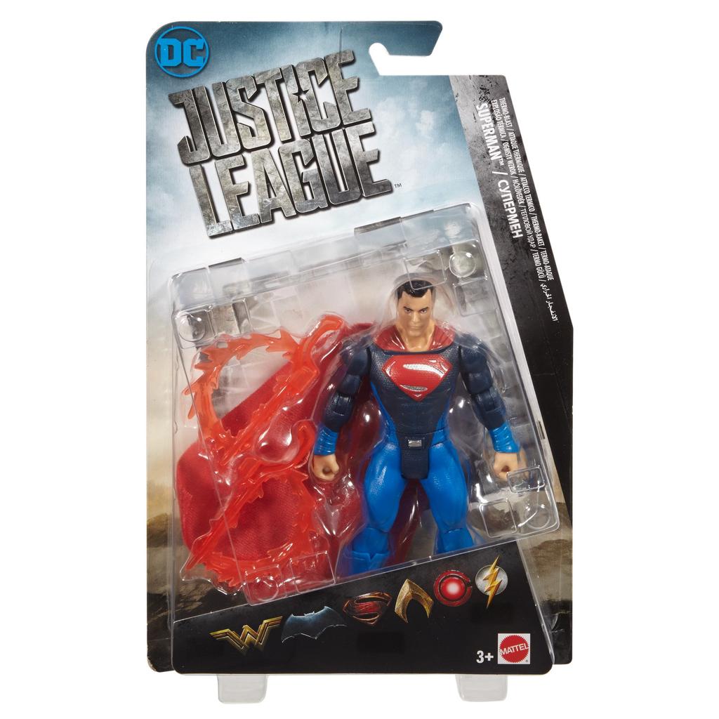 Mattel Justice League Basic Series Thermoblast Superman Action Figure DC Comics 2017 Justice League Superman Latest Movie Justice League JL 6-inch /