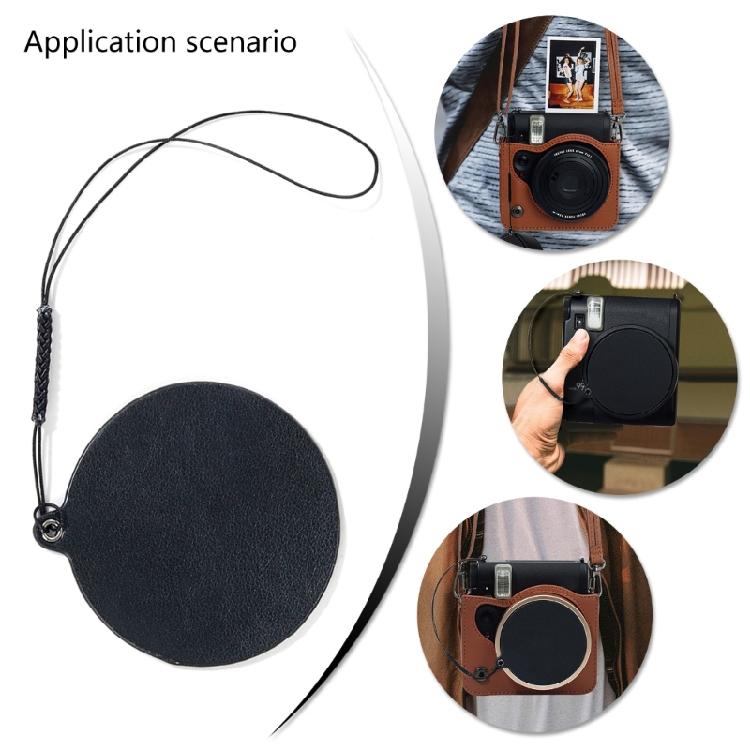 Front Lens Caps Cover Protector Hood with Lanyard for 99 Camera Lens Cover Dustproof Protective Cover Replacement