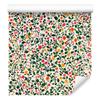 Wallpaper Small Flowers Green and Beige for Living Room and Bedroom 50x1000
