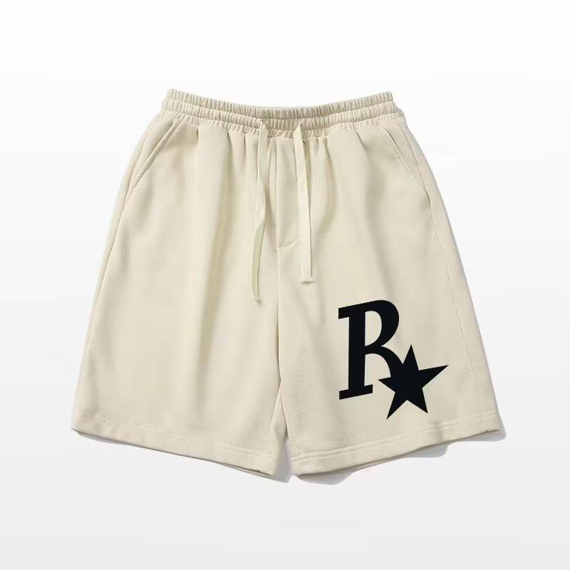 

Шорты мужские летние уличные трендовые брюки с пятью точками универсальные свободные прямые спортивные штаны 5XL абрикосовый