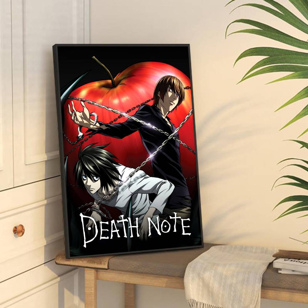 Japaese Anime DEATH NOTE Anime Posters Sticky Whitepaper Sticker DIY Room Bar Cafe Kawaii Room Decor