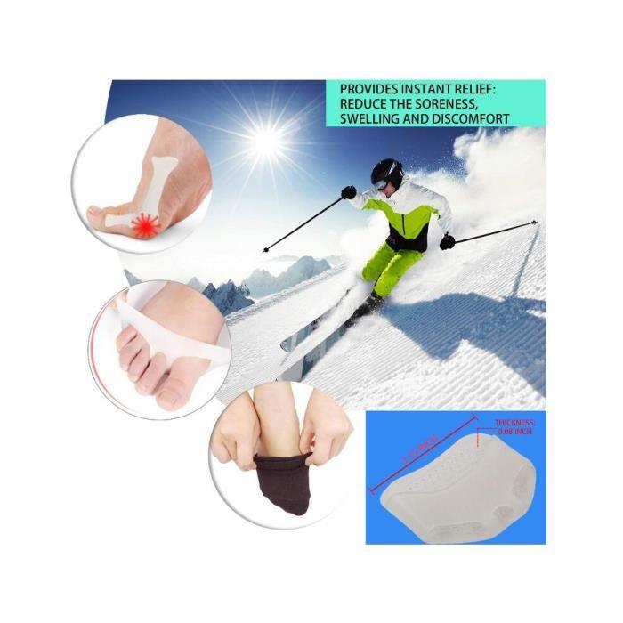 6 PCS Coussinets Metatarsiens, Coussinet Plantaire Gel, Nouveau Matériel, Coussin Gel Pieds, Soulager la Douleur Plantaire,