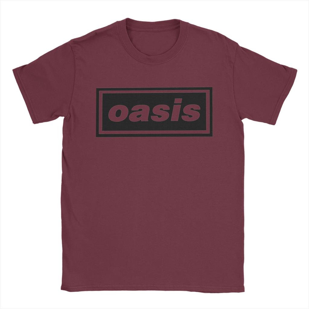 Men Women British O-Oasis Rock Band  T Shirt Cotton Clothing Casual Short Sleeve Crew Neck Tees Summer T-Shirt