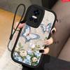 RealmeGTNeo3 Mobile Phone Case New Butterfly Rose All-inclusive Summer Internet Celebrity Silicone Anti-drop Soft Case