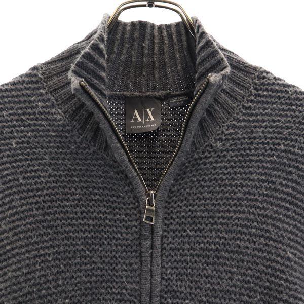 ARMANI EXCHANGE Knit jacket XS Gray Men's Used