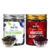 TÈ BLU - Confezione Combo - Fiore di Pisello Farfalla & Tè all'Ibisco | RICCO DI ANTIOSSIDANTI | A Base di Fiori - Tisana - Senza Caffeina - Senza Glutine - G