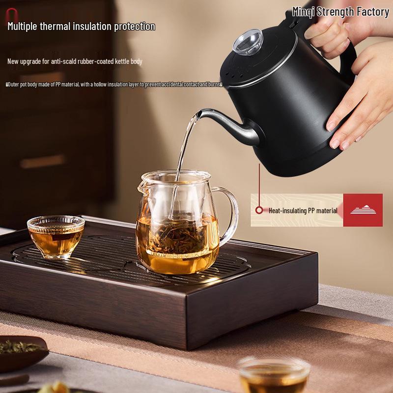 Stainless Steel Kung Fu Tea Kettle with Automatic Electric Heating