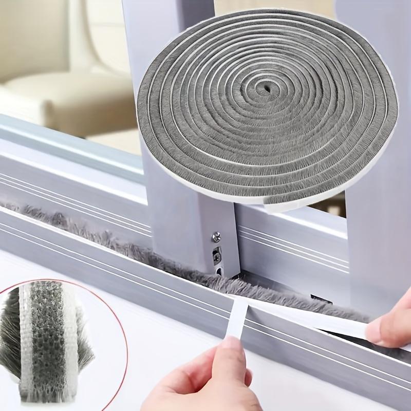 32.8Ft Self-Adhesive Weather Stripping - Strong Adhesion, Soundproof, Draft Blocking & Dustproof Door/Window Seal