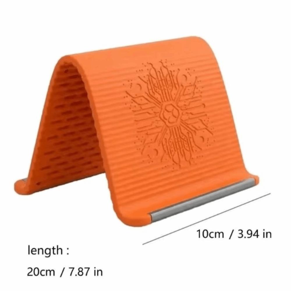 Multi-Angle Foldable Silicone Phone Holder Portable Universal Flexible Deformable Silicone Stand Non-Slip Bendable