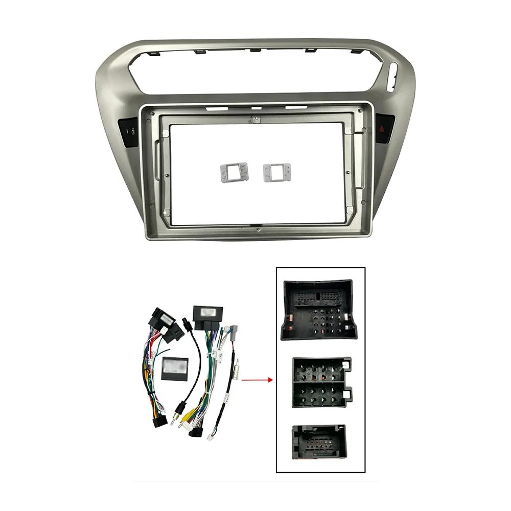 Autorádio Android Auto Carplay Pro Peugeot 301 Citroen Elysee 2014-2016 Multimediální Přehrávač Hlavní Jednotka Stereo GPS Navigace BT WIFI 1+16GB