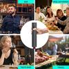 Portable Electric Automatic Quick-Open Bottle Opener for Wine Beer Soda for Home Kitchen Bar Party Use