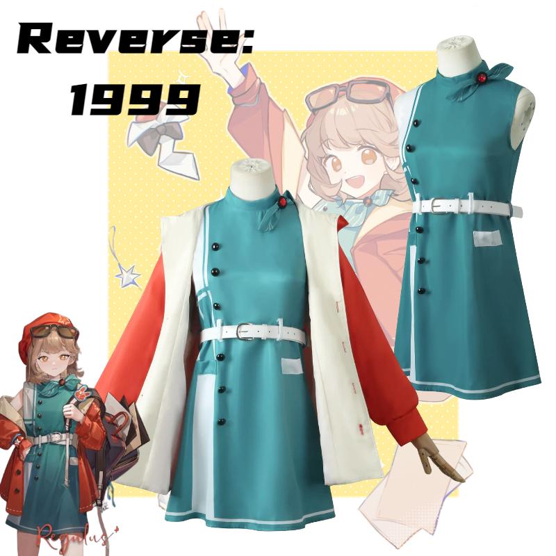 Uniform Reverse Regulus Cosplay Costume Girls Anime Party Dress Halloween Outfit