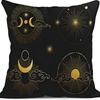 Tarot Printed Line Pillow Cover Moon Star Home Bedroom Sofa Pillow Cushion Cover