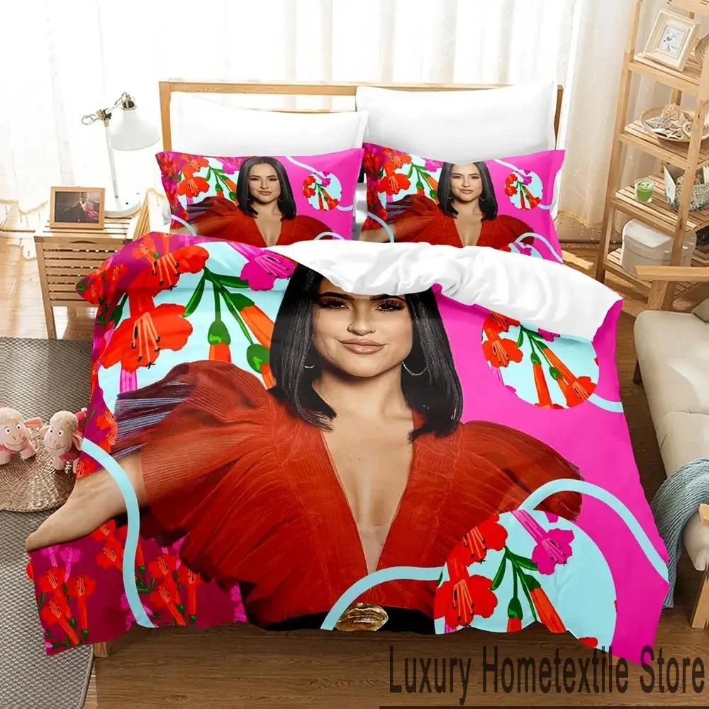 3D Print Sexy Girls Becky G Bedding Set Duvet Cover Bed Set Quilt Cover Pillowcase Comforter King Queen Size Boys Adult Bedding