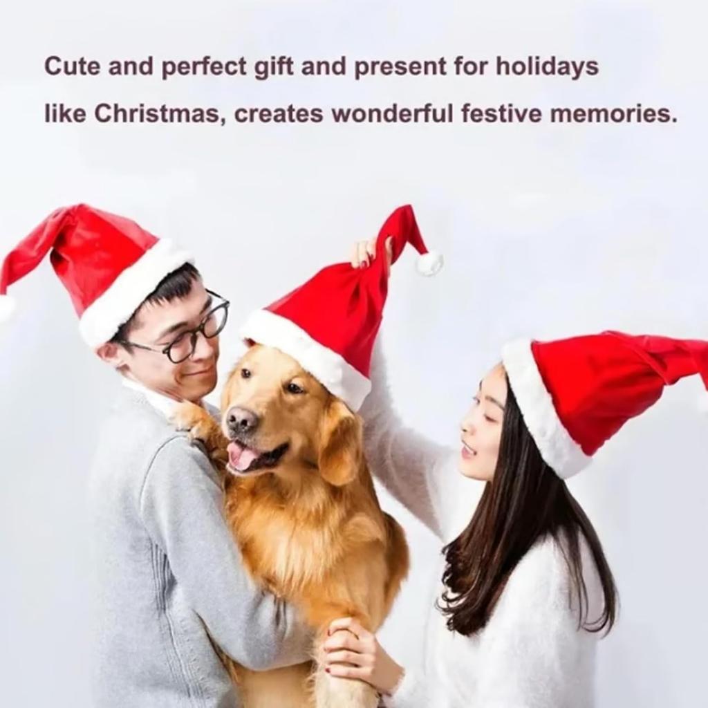 Electric Christmas Santa Hat Singing Dancing Moving Patchwork Hats Funny Toy Party Winter Warm Musical Dance Xmas Hat Gifts