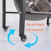 4-Tier Heavy-Duty Outdoor Sink Display Rack