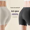 Ice Silk Seamless High Waist Tummy Control Women's Breathable Plus Size Safety Underlayer Pants