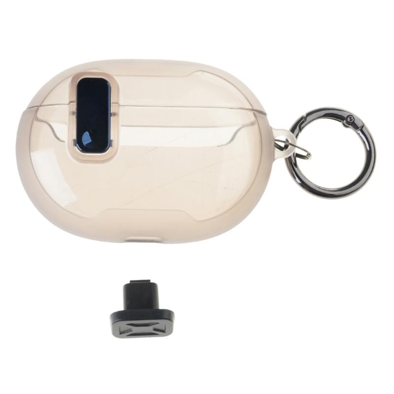 TPU Cover for Studio Buds/+ Earbud Holder Case with LED Light Visibility and Easy Access Ensuring Headsets Secures Fit