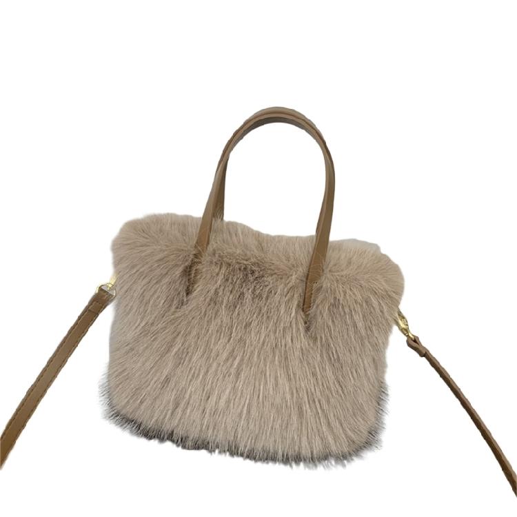 Versatile Plush Shoulder Bag Convenient and Practical Crossbody Bags Handbag