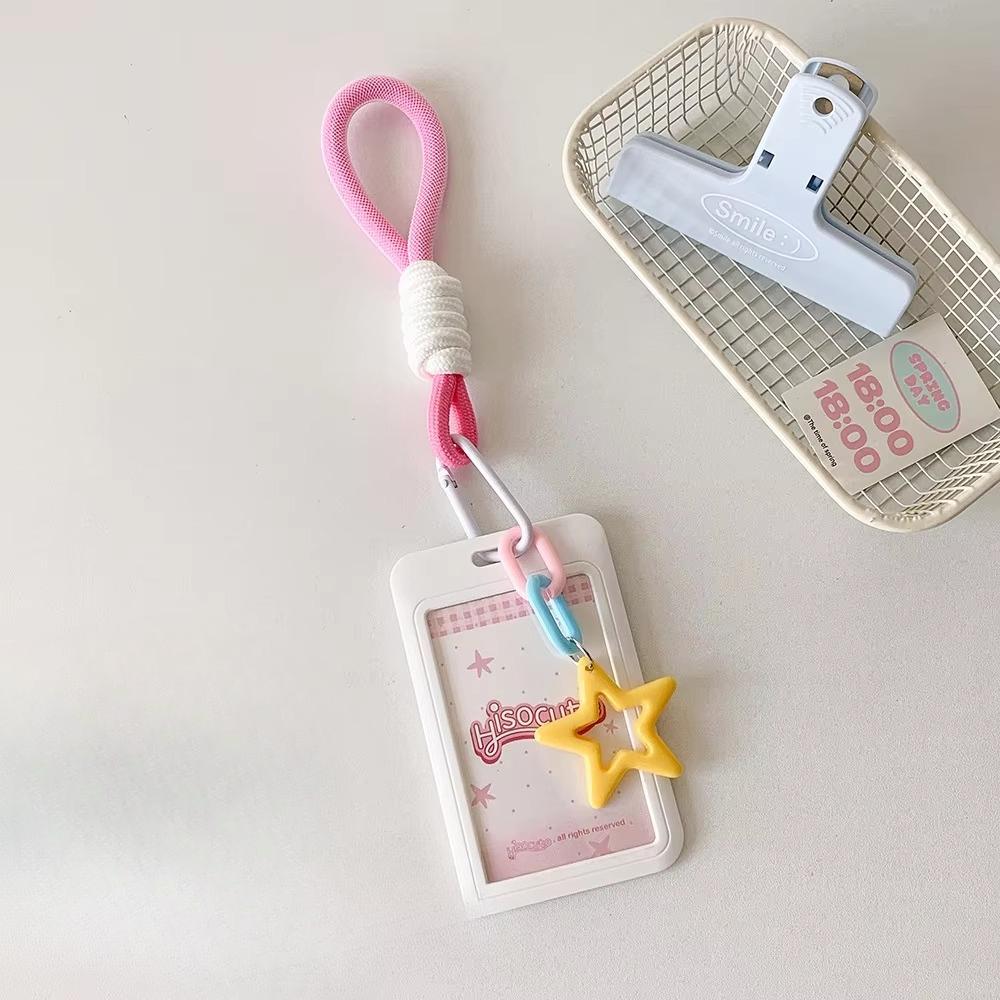 Candy Color Slide Cover 3-inch Card Holder Student Campus Bus Card Cover 3-inch Kpop Idol Photocard Holder Id Credit Card Holder