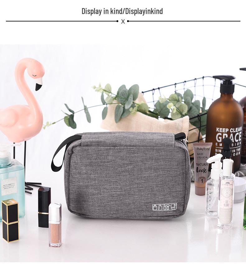 Men's Travel Toiletry Organizer: Hanging Waterproof Makeup Bag
