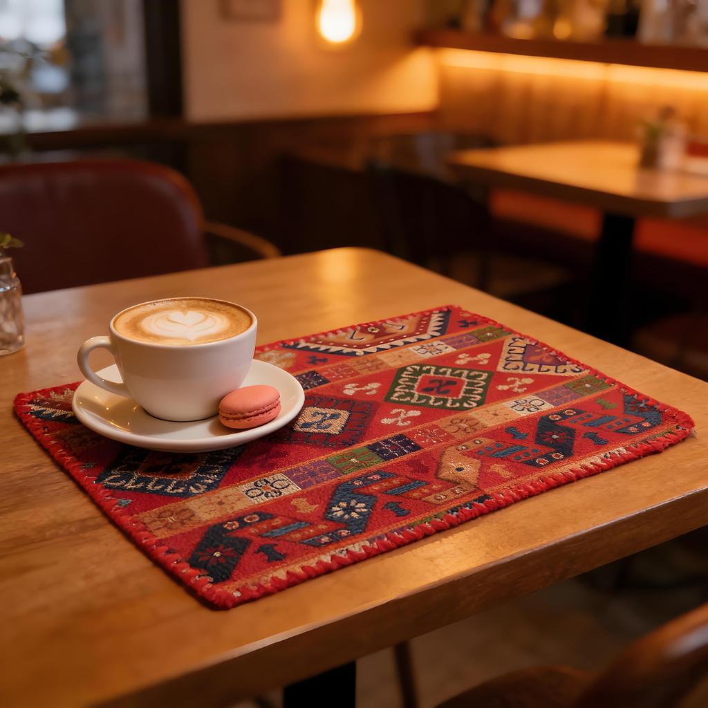 30x45cm Cotton Linen Placemats Placemats Dining Table Reusable Linen Placemats Woven Cloth Place Mats Cotton Table Mats