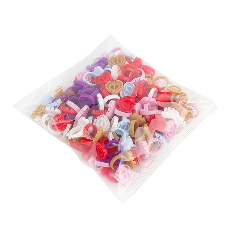 Heart-shaped Eyelash Extension Glue Cup for Grafting and Planting False Eyelashes