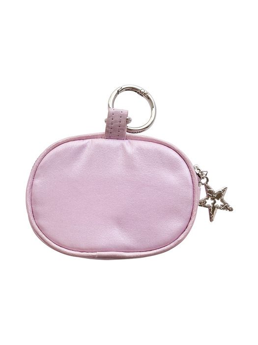 margarin fingers STAR KEYRING POUCH (LIGHT VIOLET)