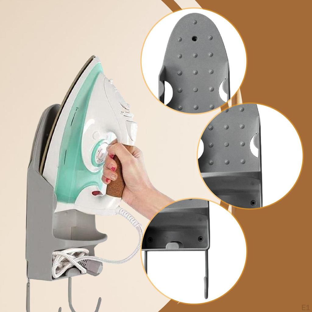Ironing Board Hanger Wall Mounted Convenient Sturdy Rack Storage Organizer for Hotel