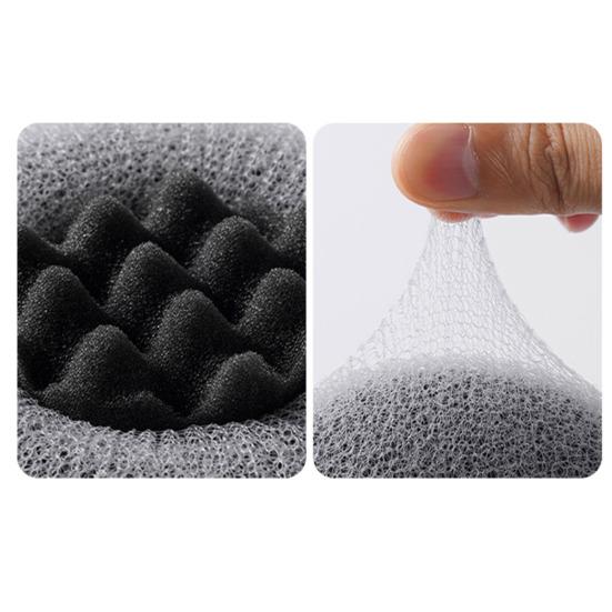 Super Soft Sunflower Suction Cup Bath Ball 2-in-1 Exfoliating Bath Sponge with Massage Function Soft Massage Shower Ball