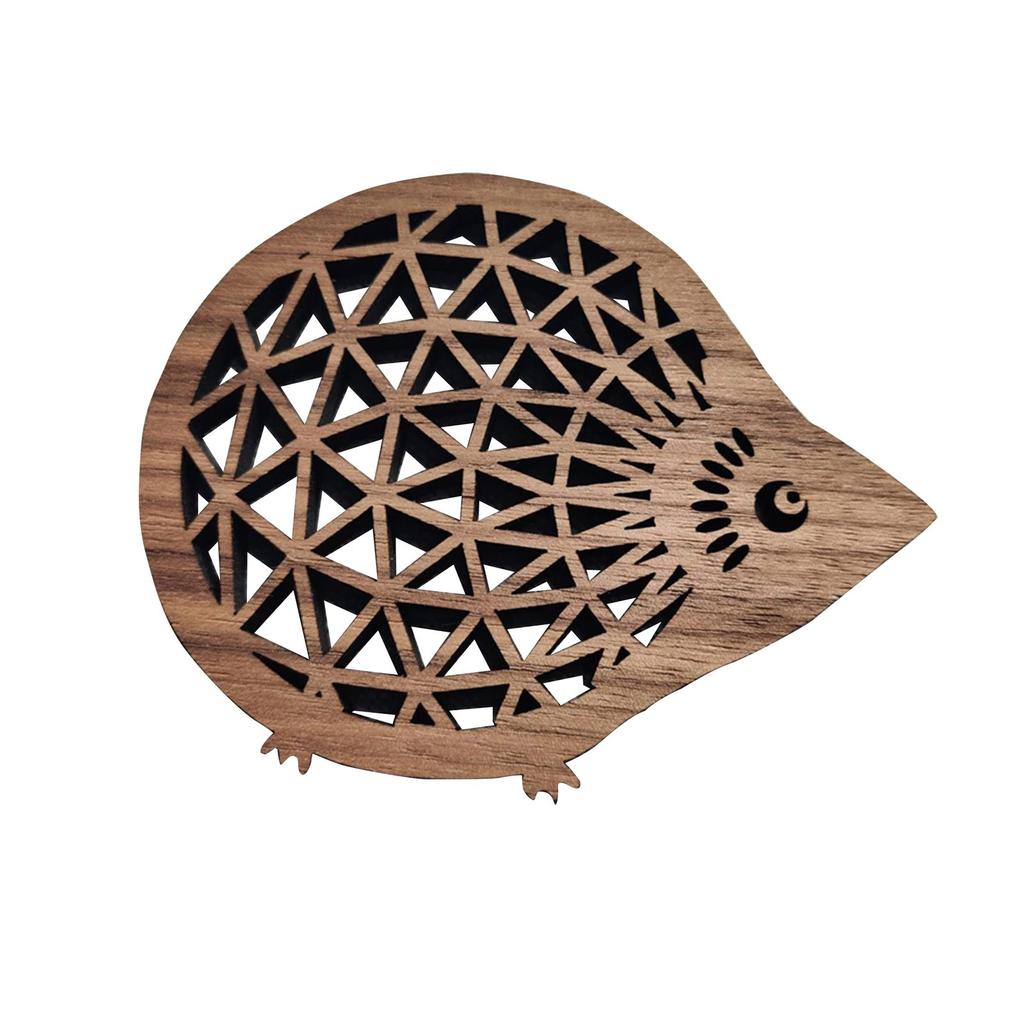 Creative Wooden Cup Mat Gift  Table Decoration