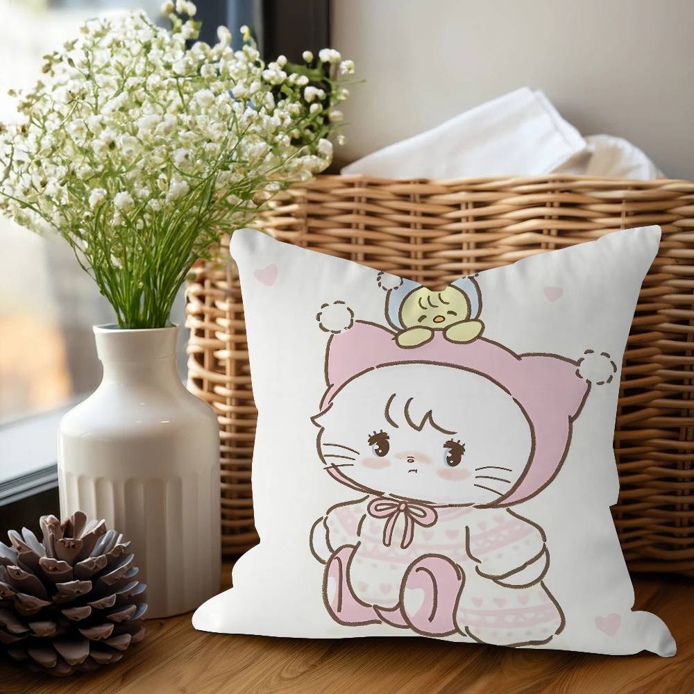 

М-Микко Милая наволочка для подушки для спальни и гостиной, декоративная наволочка для подушки на диван 16x16Inch