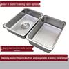 ZISIZ Stainless Steel Deep Nested Kitchen Sink