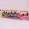Exquisite Rhinestone Girl Pendant Zircon Car Key Ring Luxury Ballet Girl Keychain  Gifts