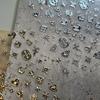 Gothic Starburst Metal Nail Art Stickers – Spicy Gold & Silver Stars, Hearts, and Crosses for DIY Nails