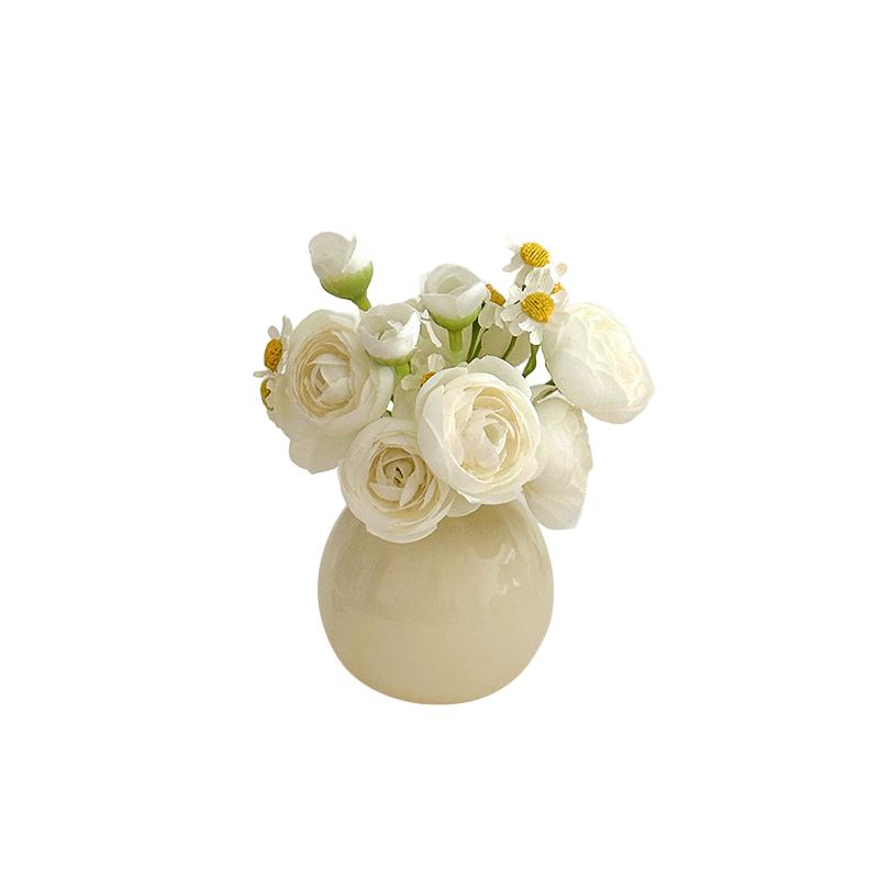 

1 Набор Подарок для украшения дома Керамическая ваза Художественное настольное украшение Реквизит для фотосъемки Многоцветный