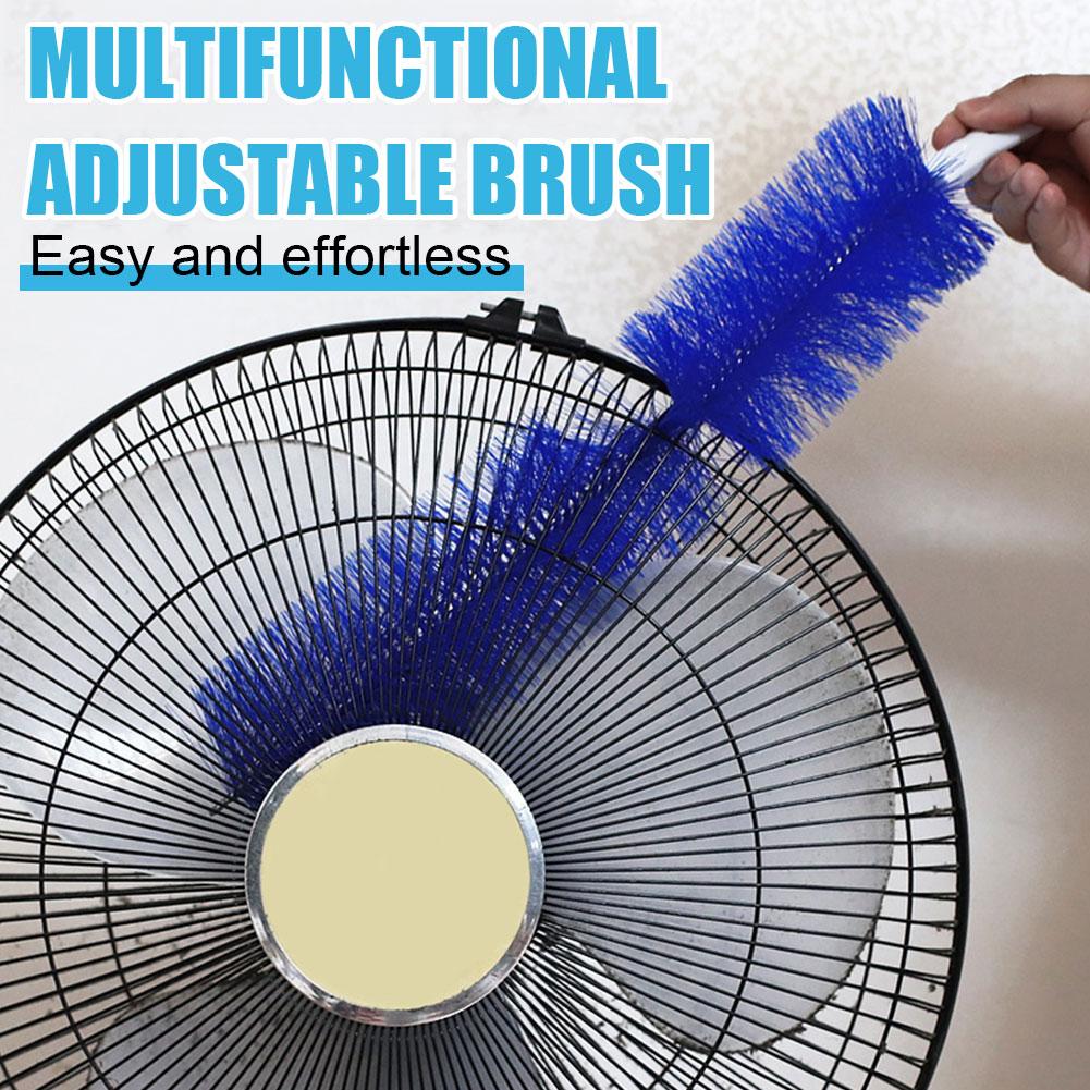 Fan Dust Remover Brush Flexible Bendable Fan Blind Cleaning Cleaner Kitchen Furniture Car Air-c G1M5