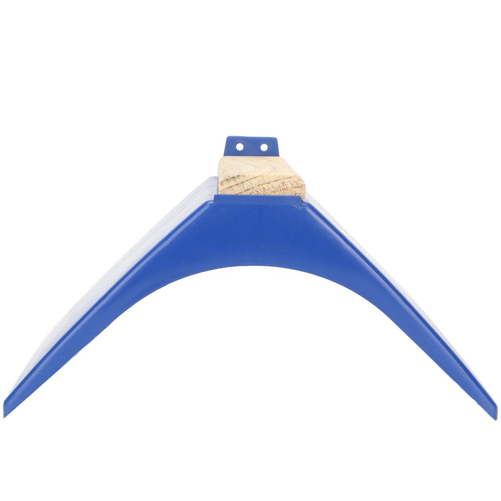 Pet Pigeons Cage Rest Stand Bird Plastic Support Perches Wth Wood Block Cage AccessoriesBlue with