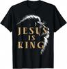 Jesus Is King Lion of Judah Shirt, Christian Faith T-Shirt