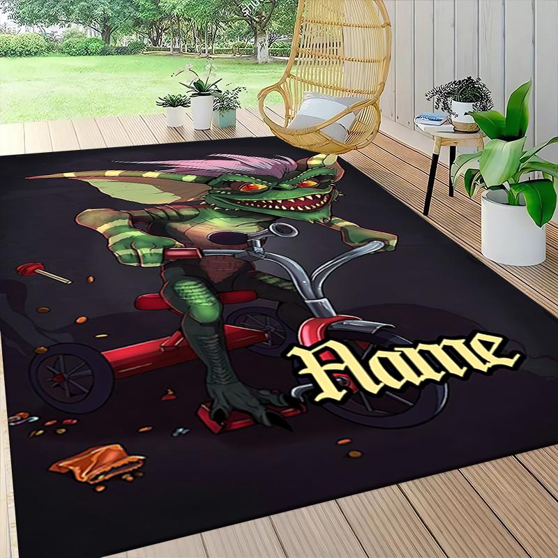 Custom Name Gizmo Gremlins Carpet Rug Customizable Soft Washable Anti-Slip Home Living Room Sofa Mats Personalized Rug. 0909112
