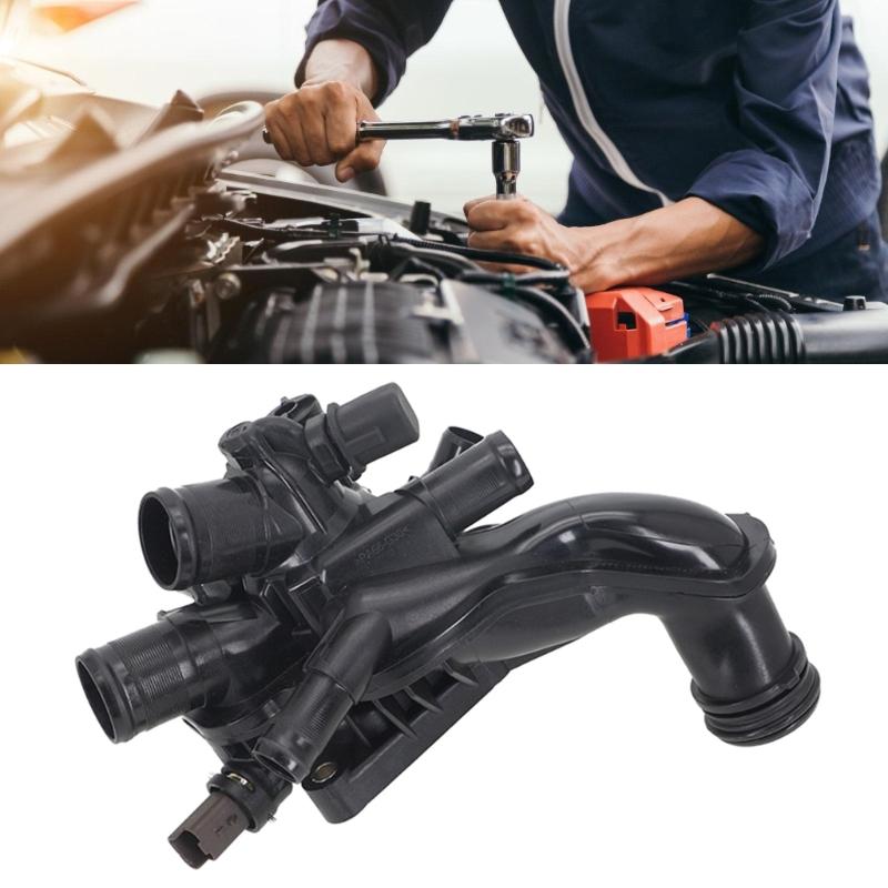 Coolant Thermostat Housing 9808647080 for 207 208 308 Thermostat Housing Assembly Auto Part Quick Installation