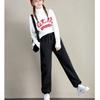 Winter Plus Velvet Sweatpants Women's Wide-leg Loose Large Size Fat Legs Warm and Thick Lamb Fleece Bloomers Outer Wear Guard Pants