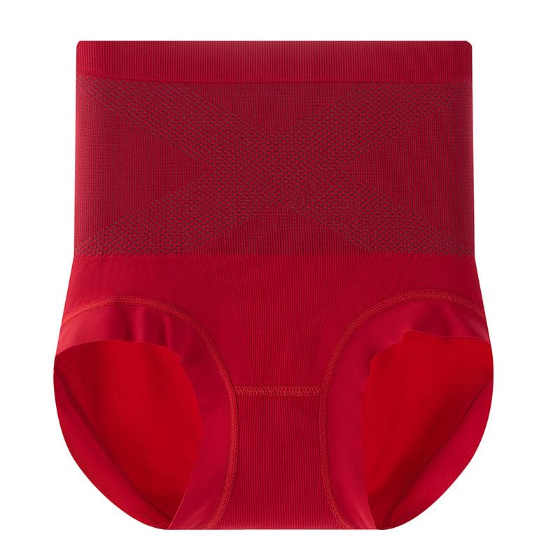 

[Черная повязка] Трусы-бикини с высокой талией на день рождения, бесшовные, шелковые, с эффектом похудения, женские трусы-шорты с эффектом подтяжки бедер M size [80-50kg]