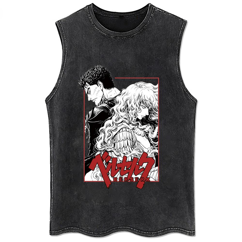 Men Harajuku Black Washed T-Shirt Hip Hop Streetwear Japan Anime Graphic Cotton Casual Tshirt Summer Short Sleeve Tops T Shirt