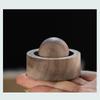 Spherical Essential Oil Diffuser Expanded Wooden Fragrant Wood Long-lasting Aromatherapy Inhaler Home Bedroom Ornaments
