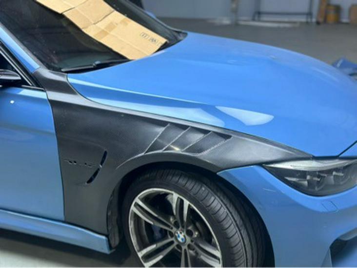 BMW F82/M4 Vented Carbon Fiber Fender Panels Upgrade