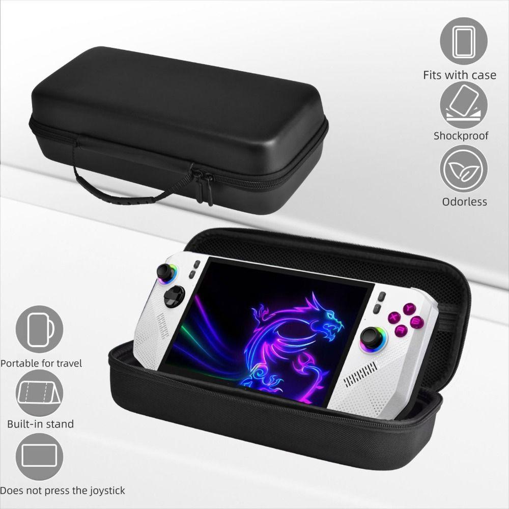 Wear Resistant Carrying Case EVA Protective Box Game Console Storage Bag for MSI Claw A8 BZ2EM