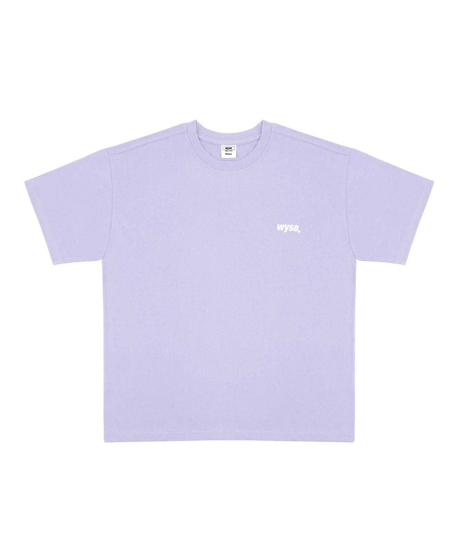 Wise Essentials Logo T-Shirt (Light Purple) L