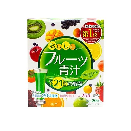 Yuwa Delicious Fruit Green Juice 3g x 20 packets